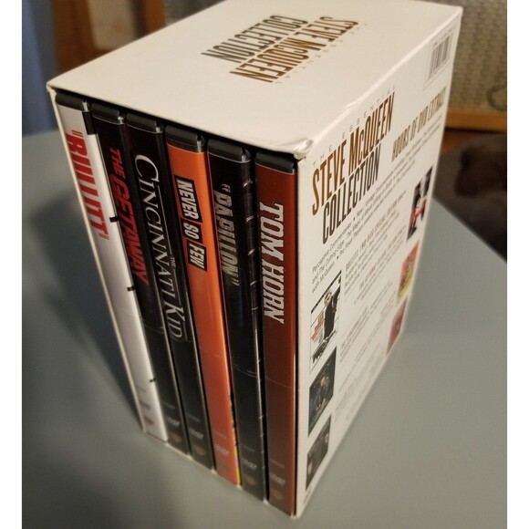 STEVE MCQUEEN COLLECTION Boxed Set on DVD - Picture 2 of 12